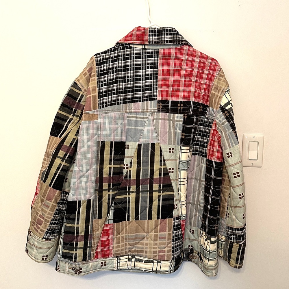 Ganni Oversized Patchwork Jacket - image 4